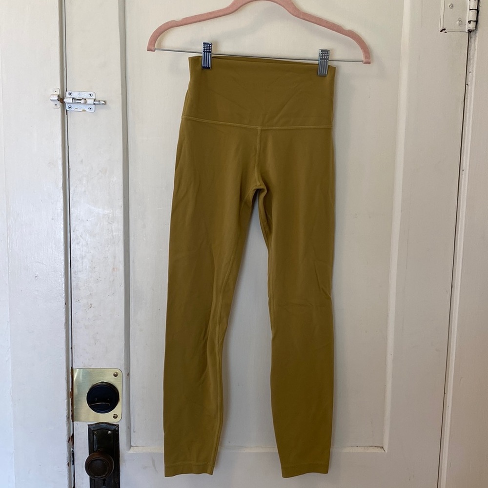 Mustard lululemon aligns